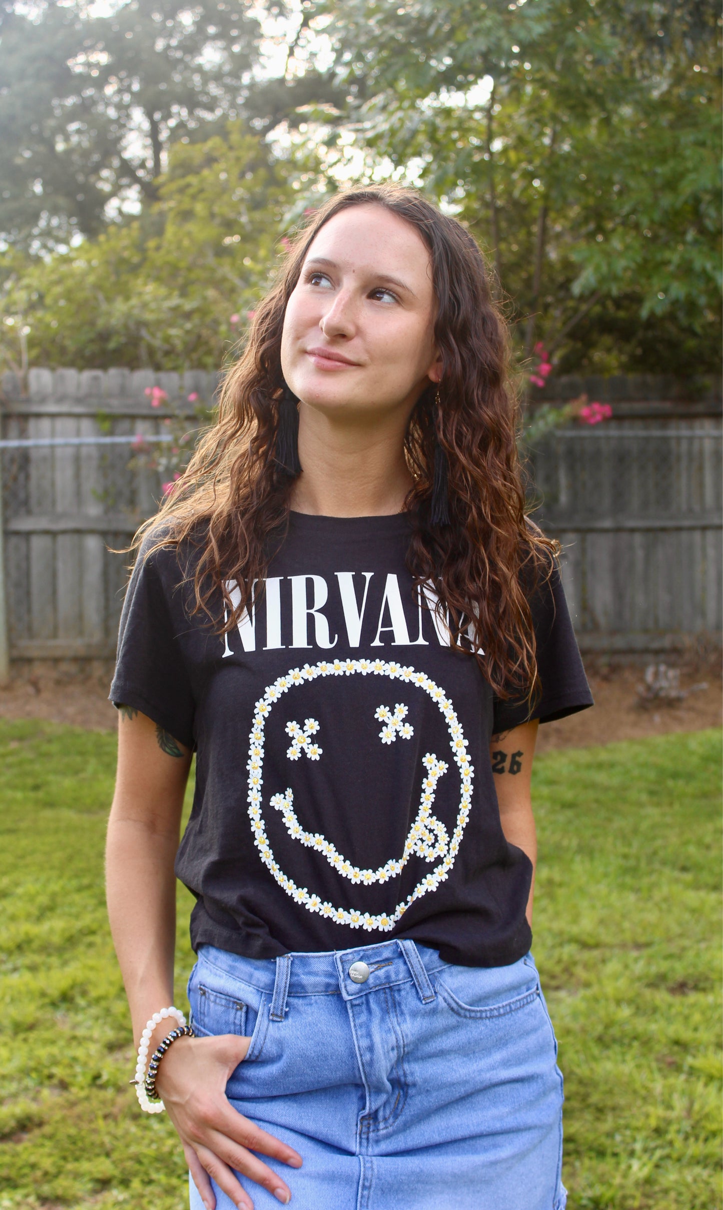 Nirvana Cropped Tee