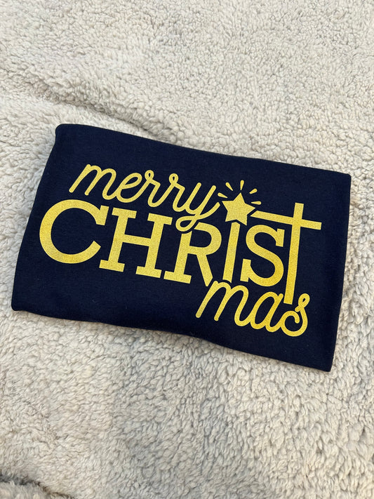 MERRY CHRIST MAS GRAPHIC TEE