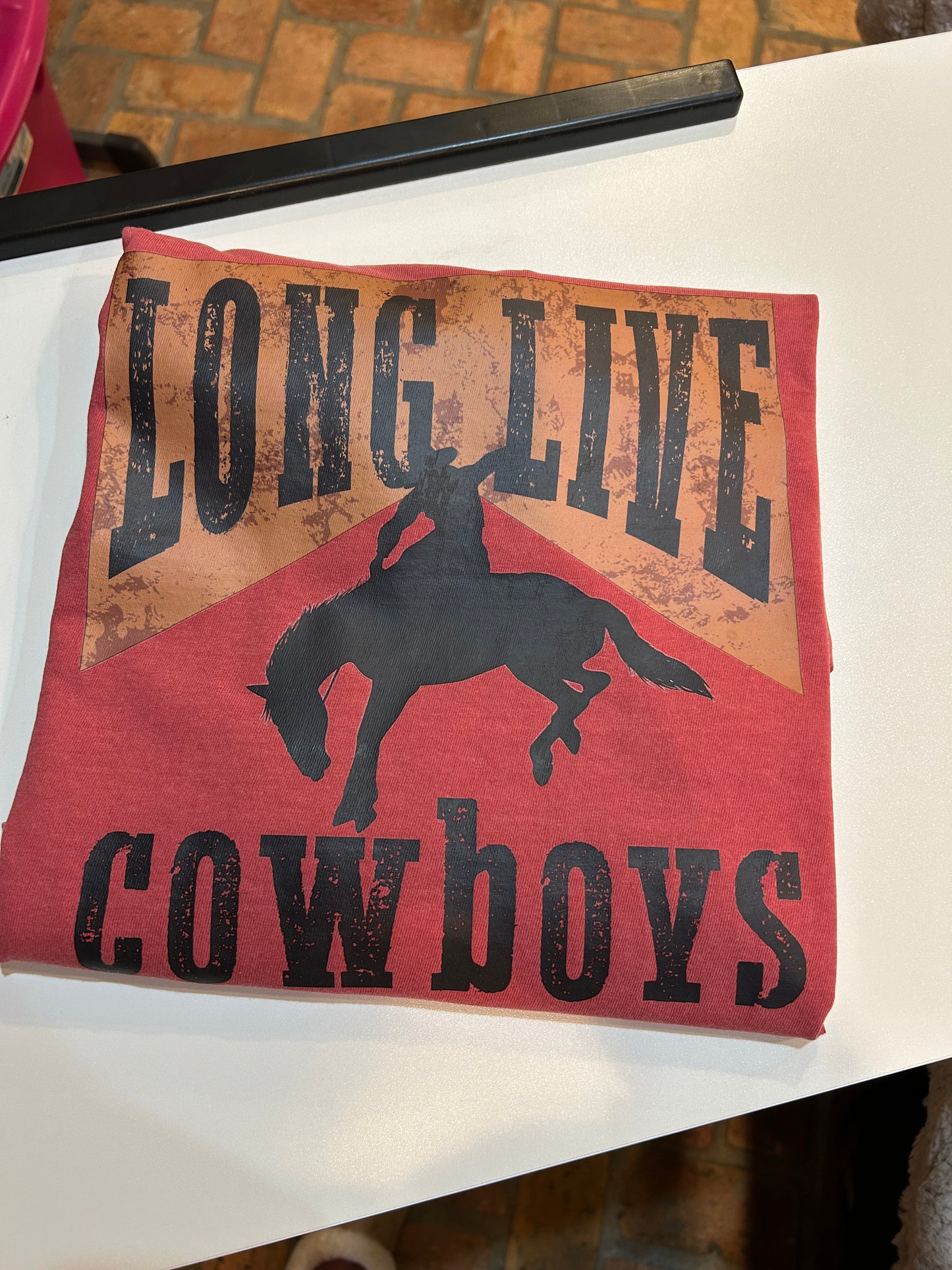 Long live cowboys graphic tee