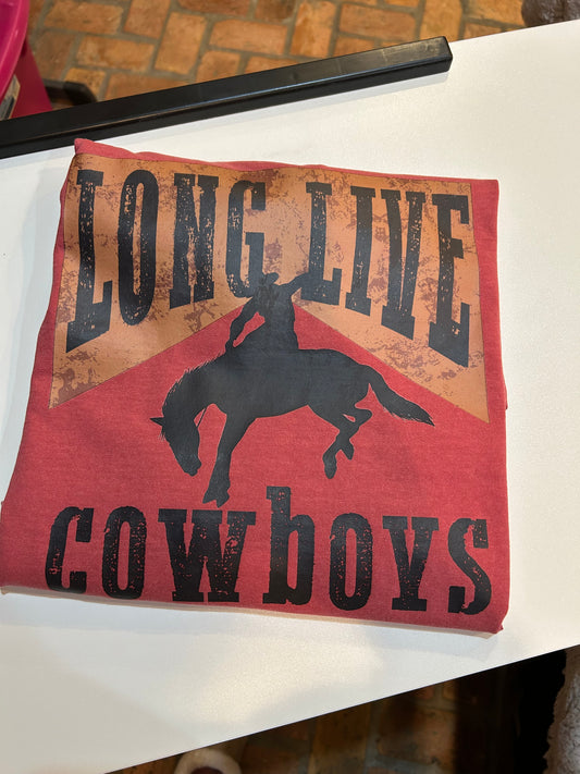 Long live cowboys graphic tee