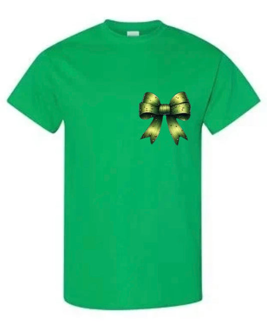 Pocket grinch bow