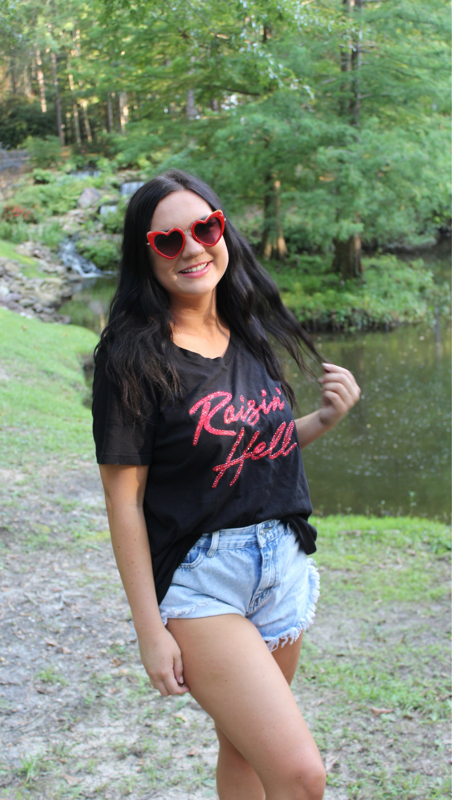 Raisin’ Hell graphic tee