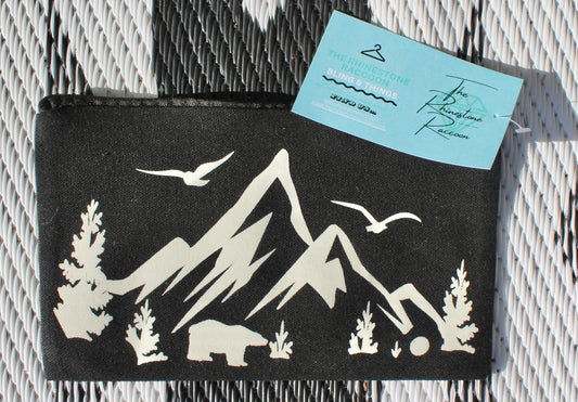 Mountains zipper bag