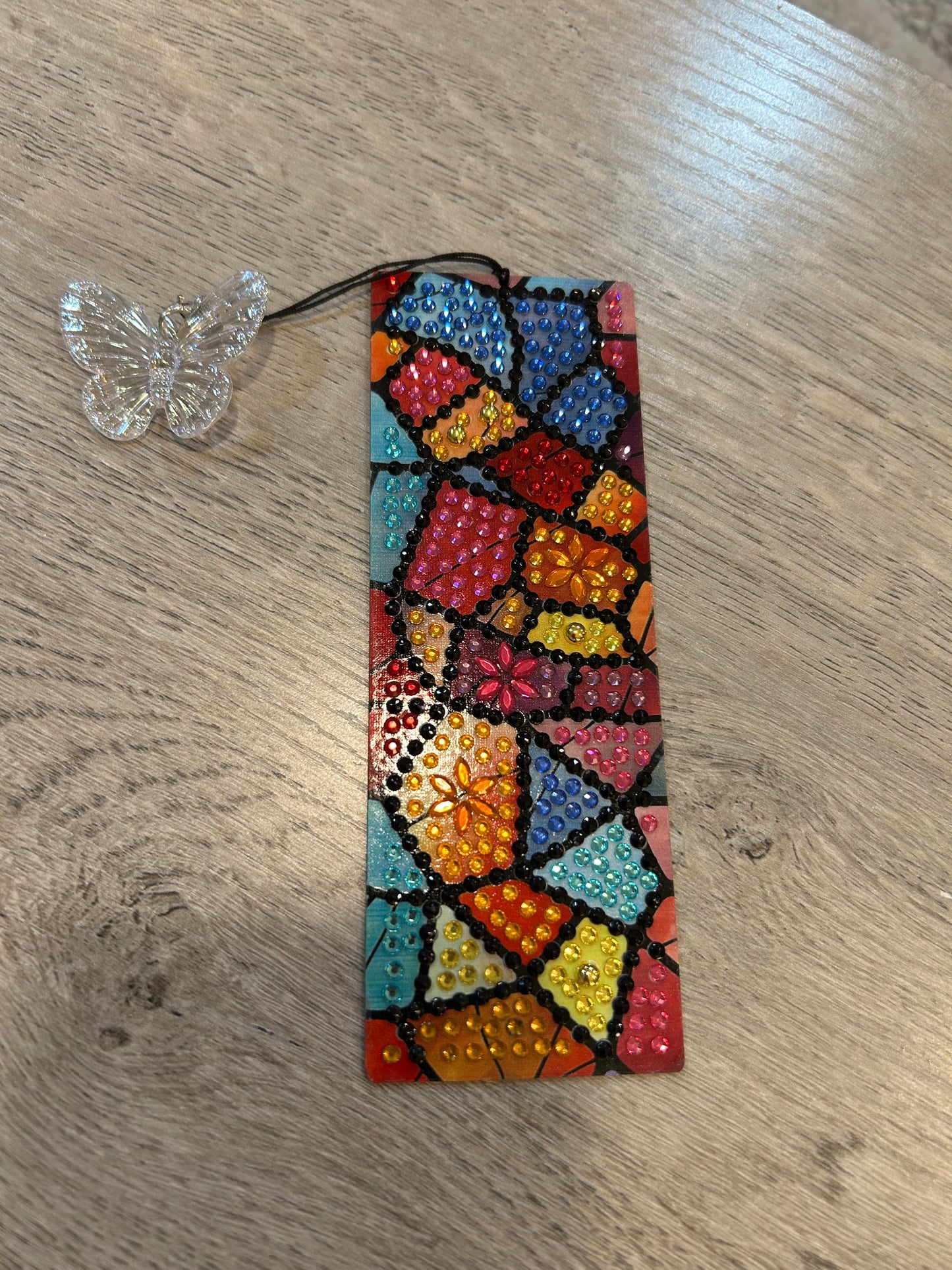 STAIN GLASS BOOKMARK