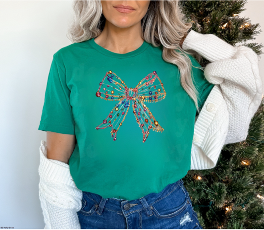 Light String Bow graphic tee