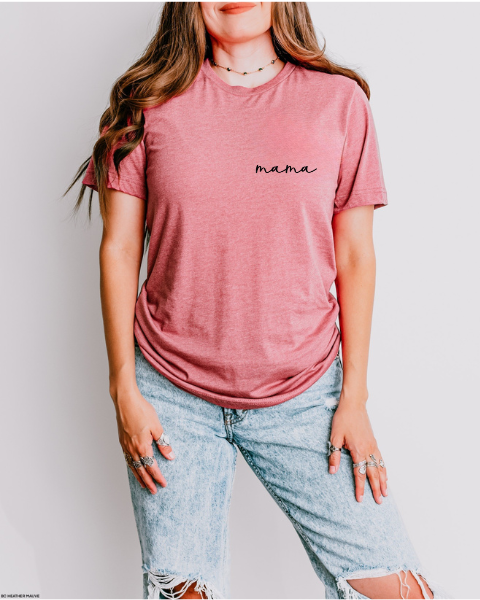 Mama pocket 9 graphic tee