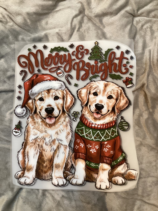 Merry and bright pups