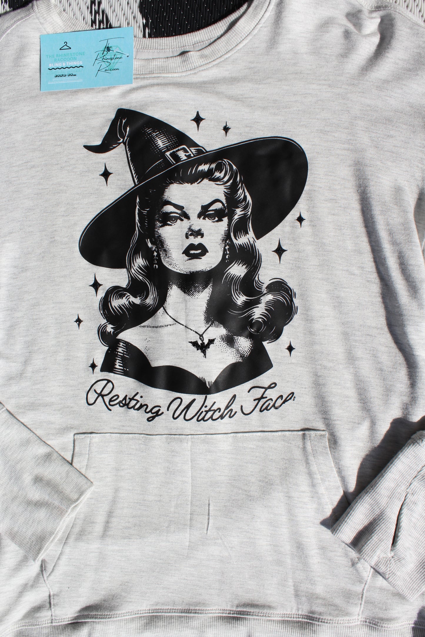 Resting witch face pull over