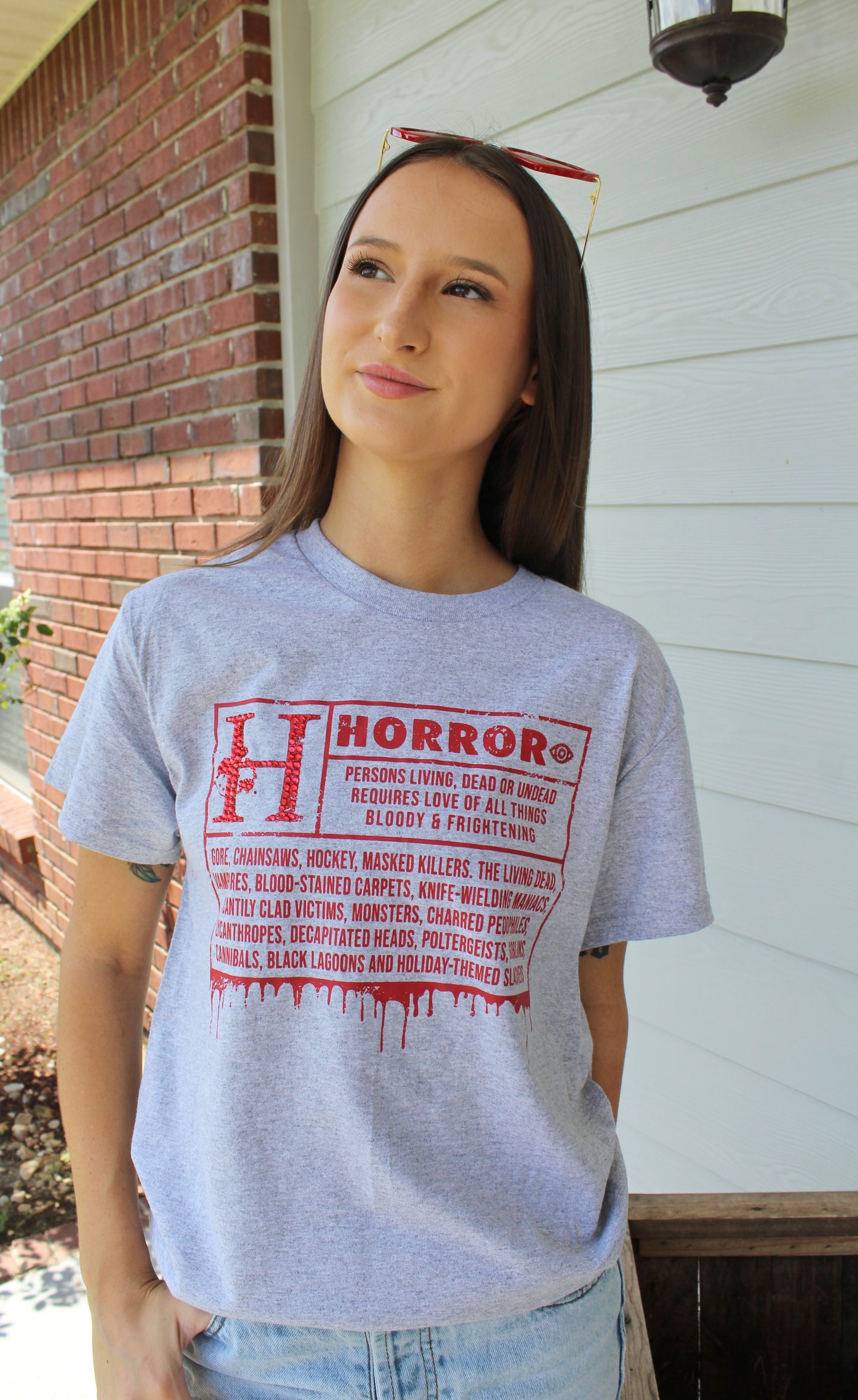 Horror Print T-Shirt