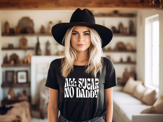 ALL SUGAR NO DADDY GRAPHIC TEE