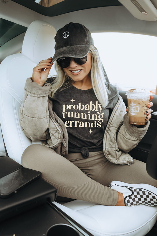 Probably Running Errands