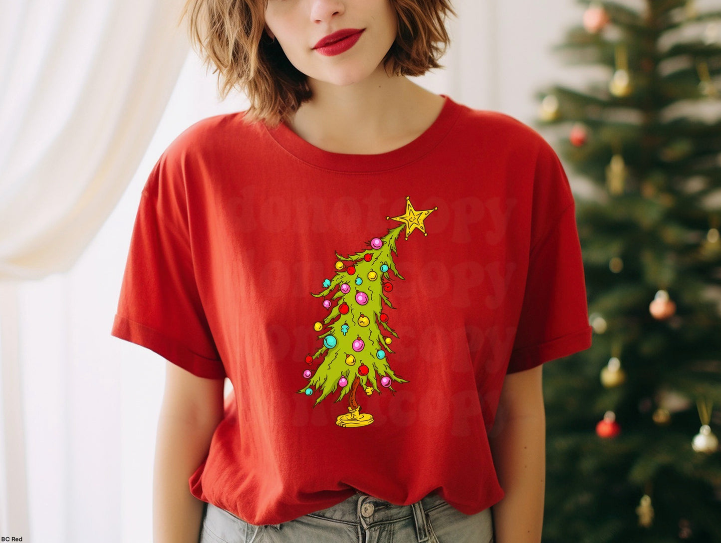 GRINCH TREE GRAPHIC TEE