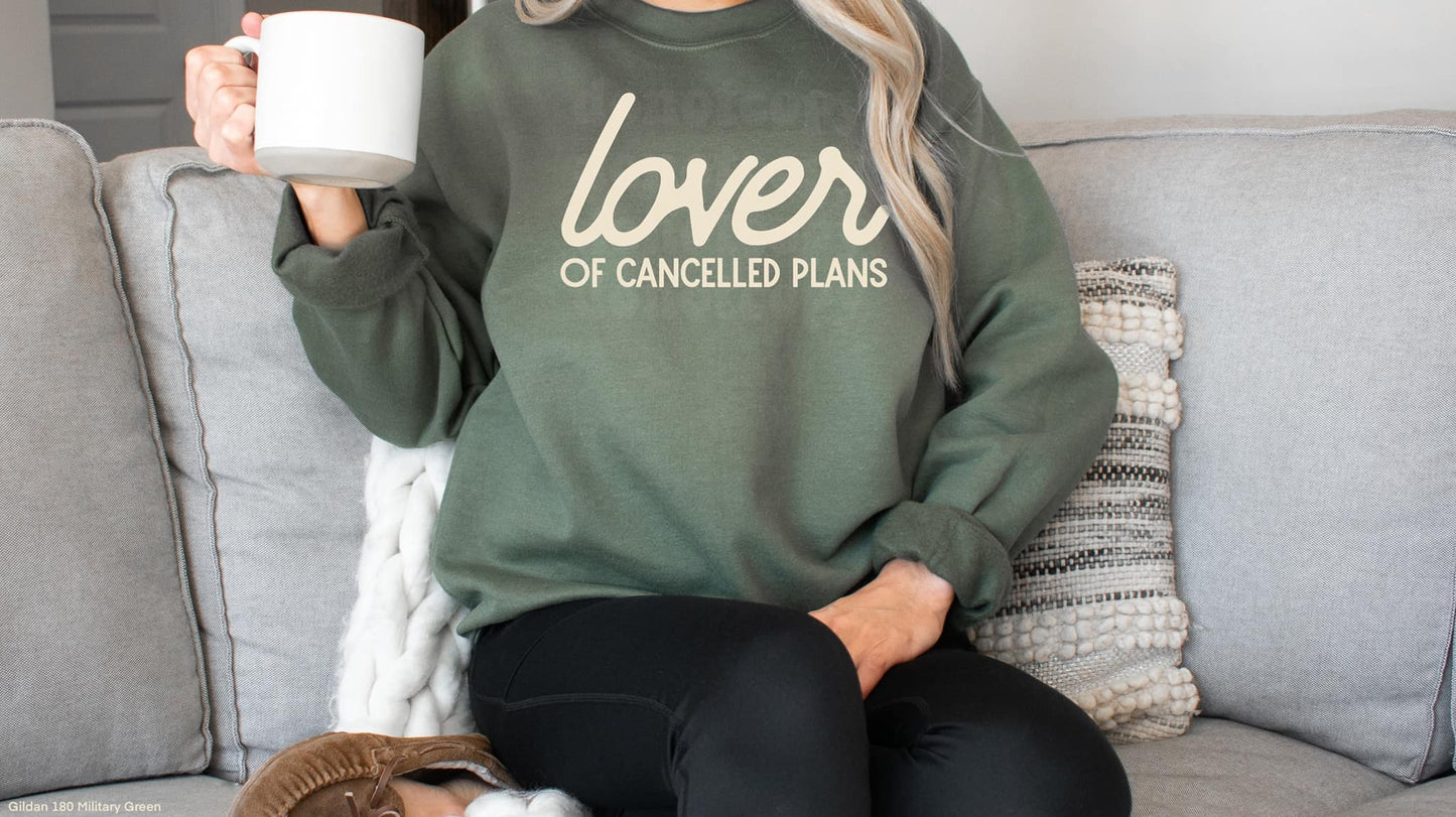 Lover of Cancelled Plans Graphic Tee