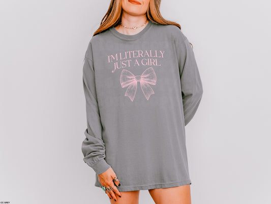 I'M LITERALLY JUST A GIRL GRAPHIC TEE
