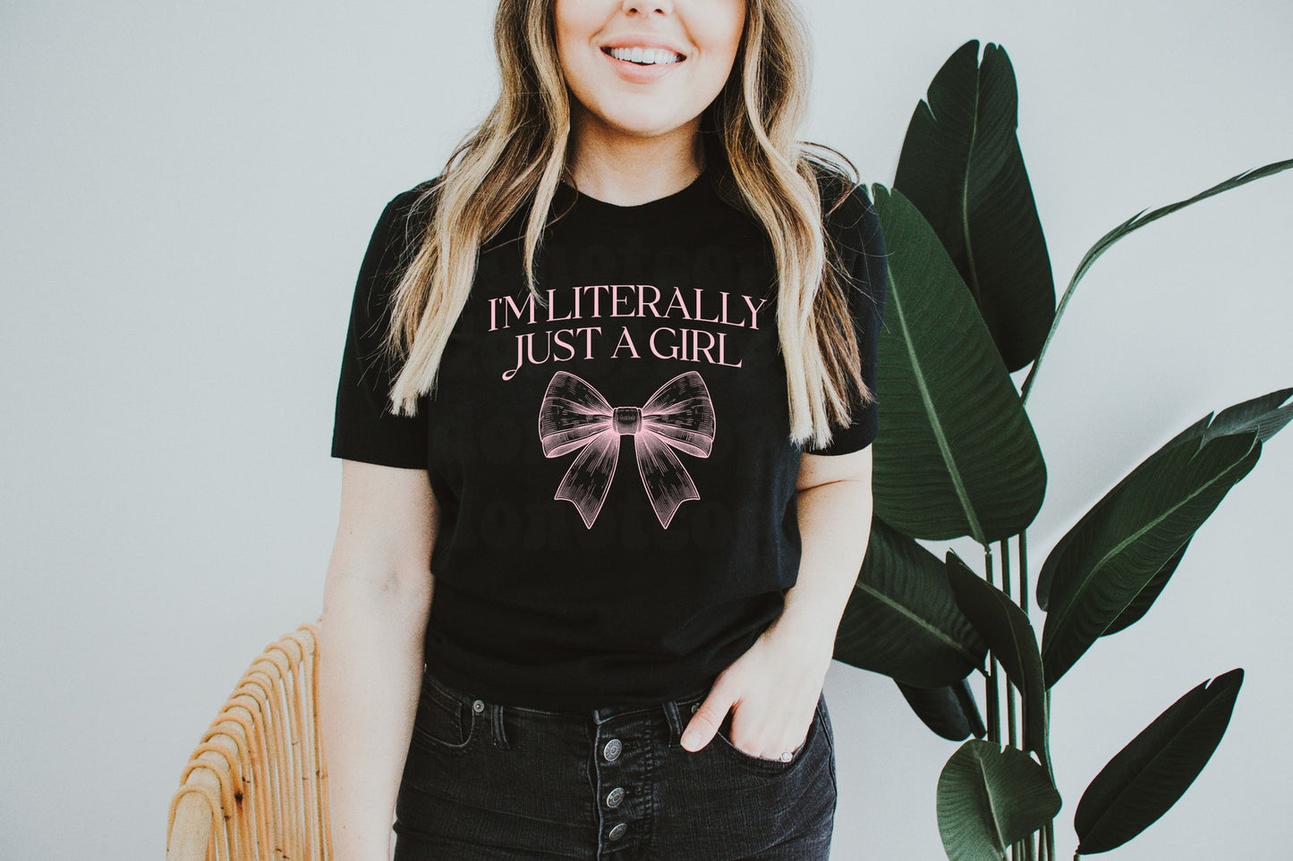 I'M LITERALLY JUST A GIRL GRAPHIC TEE