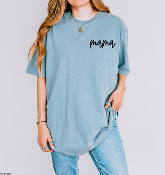 Mama 1 pocket graphic tee