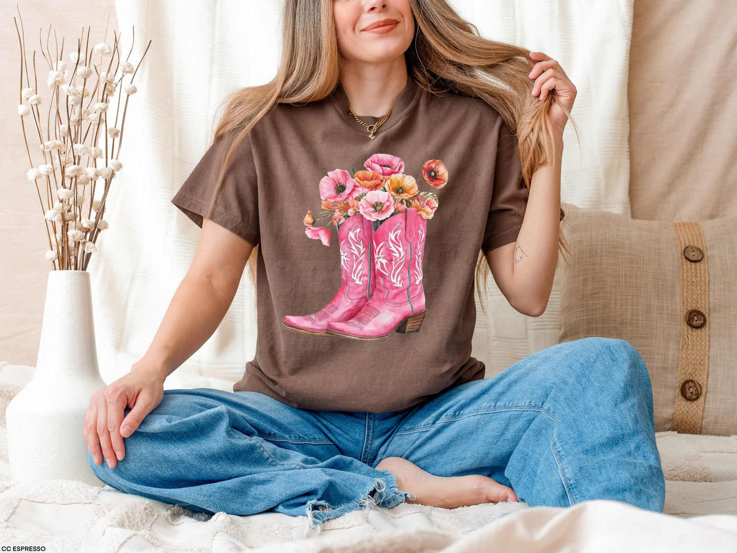 Cowgirl Boots Graphic Tee