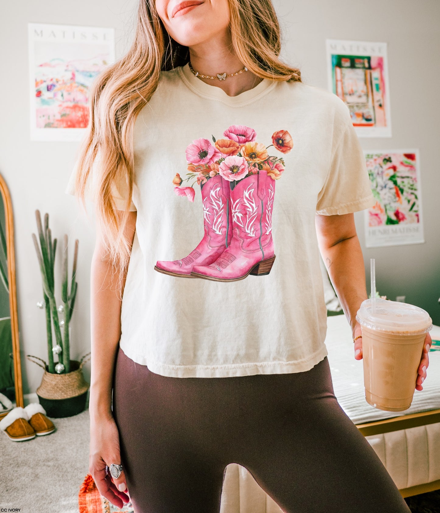 Cowgirl Boots Graphic Tee