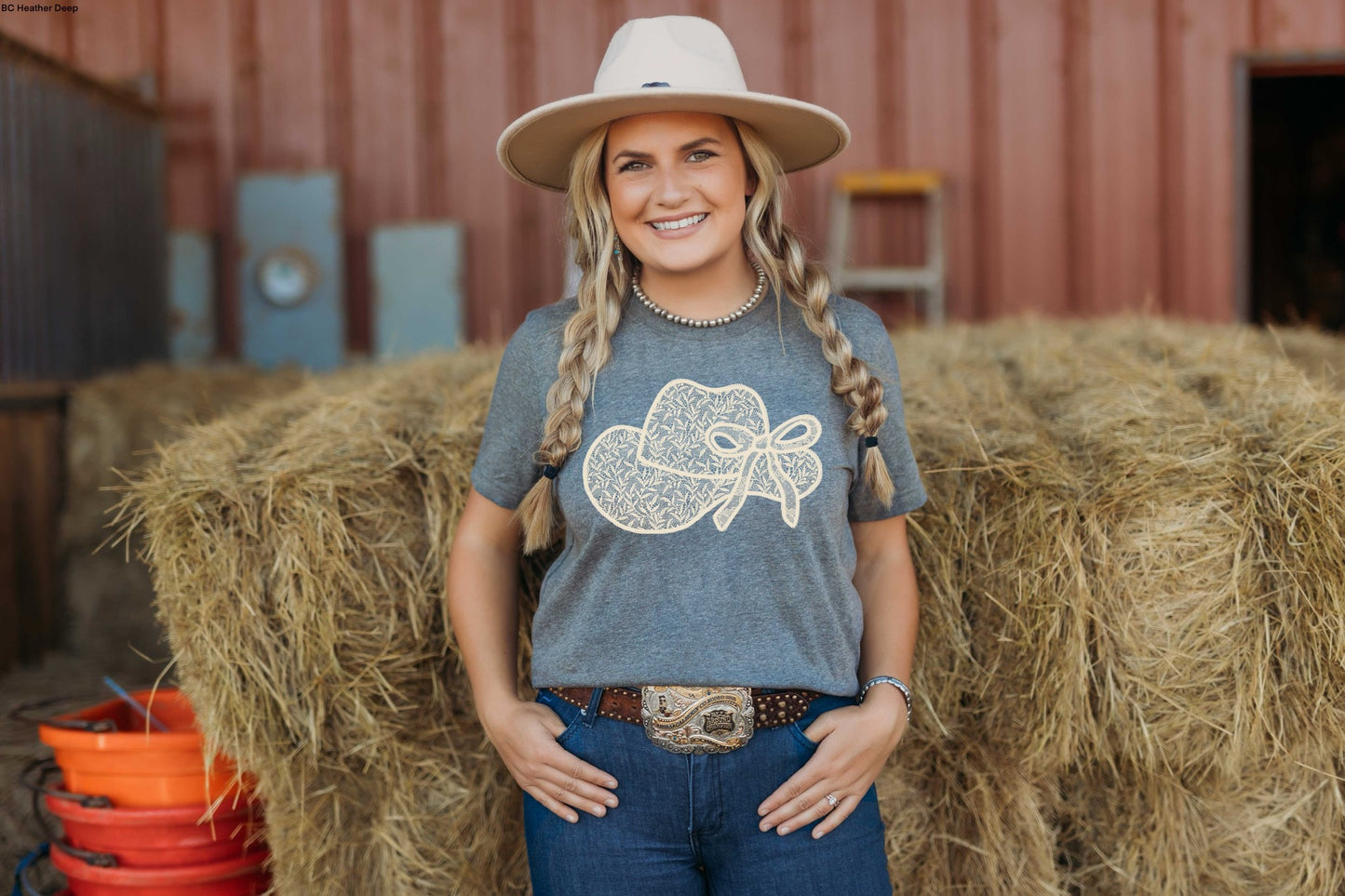Lace Hat Graphic Tee
