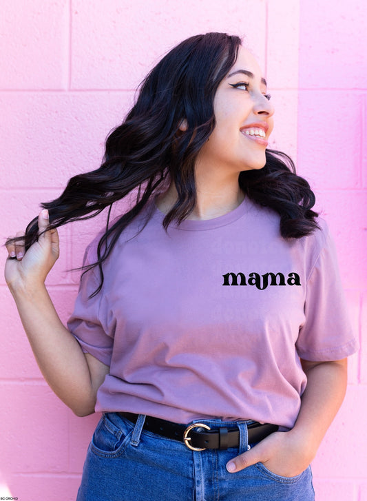 Mama 3 pocket graphic tee