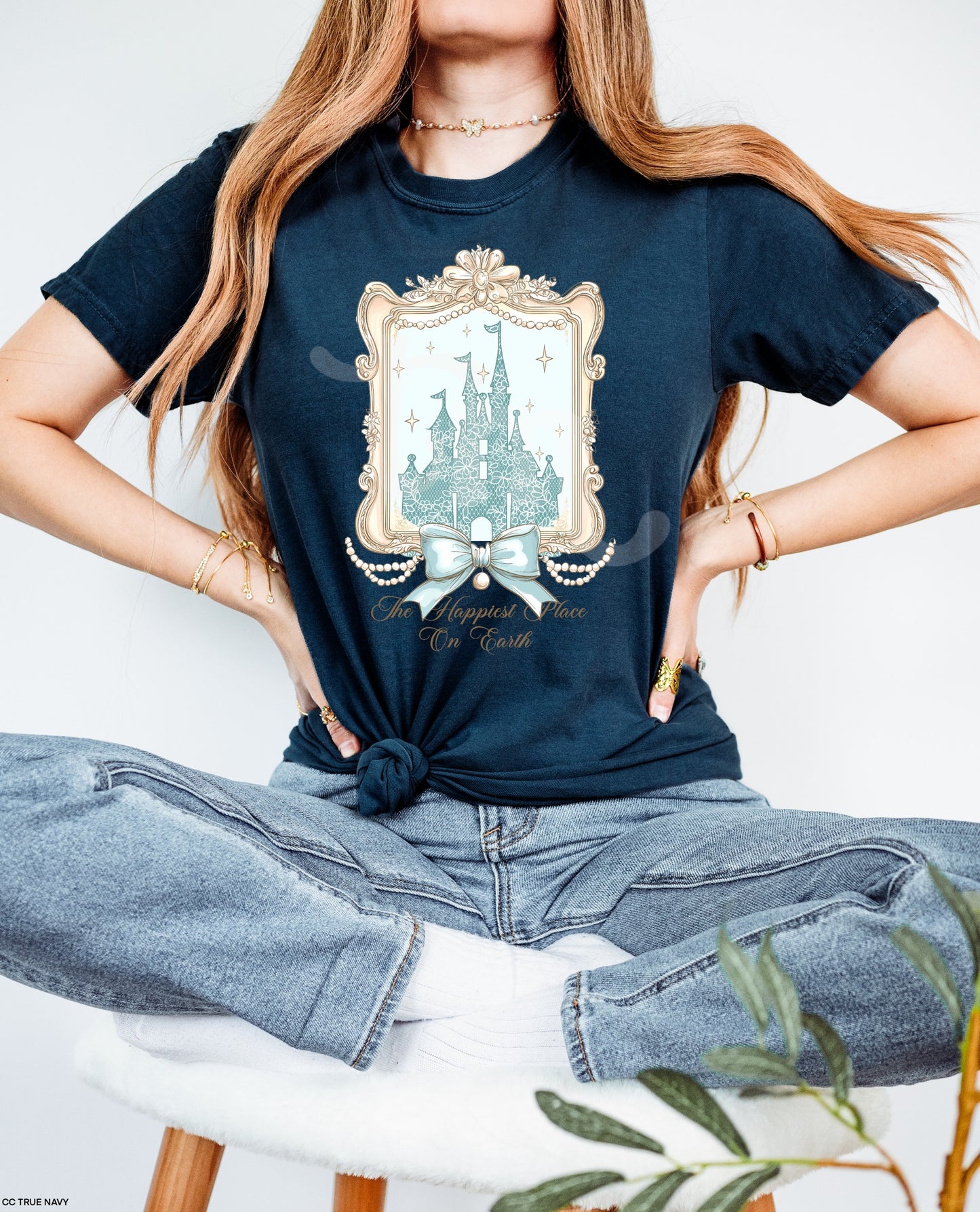 THE HAPPIEST PLACE ON EARTH GRAPHIC TEE
