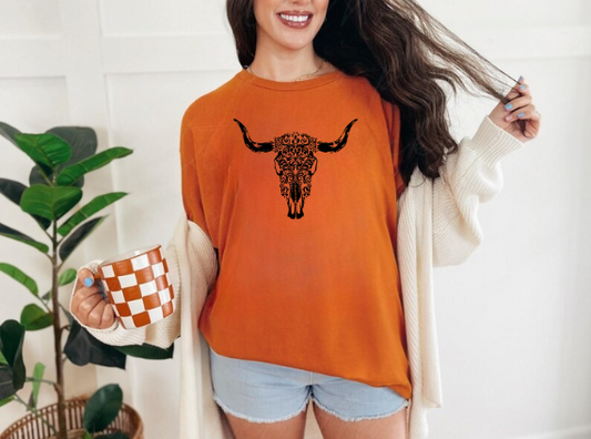 Skull Head Graphic Tee