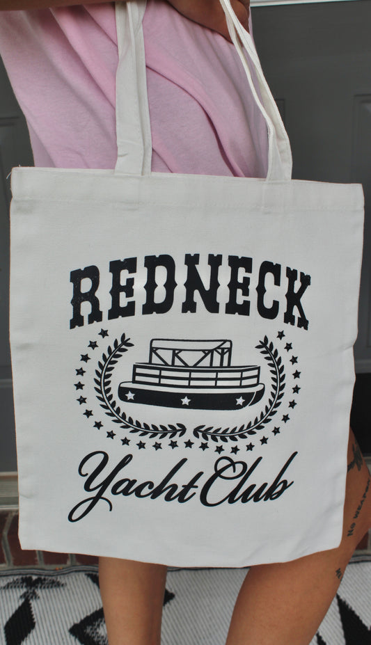 Redneck yacht club tote