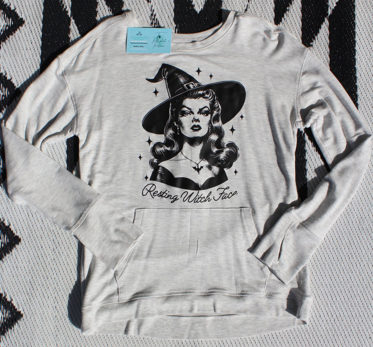 Resting witch face pull over