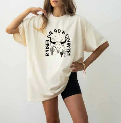 Raised on the 90s Country Graphic Tee