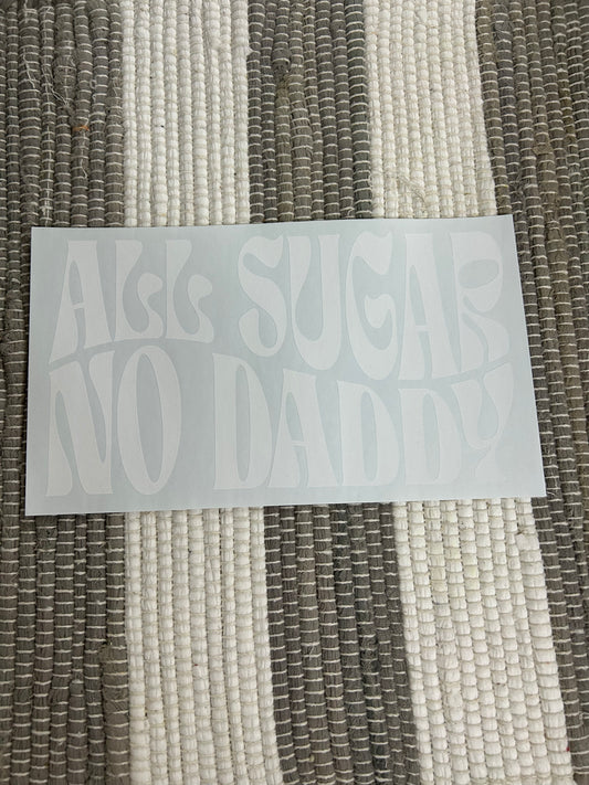 All sugar no daddy
