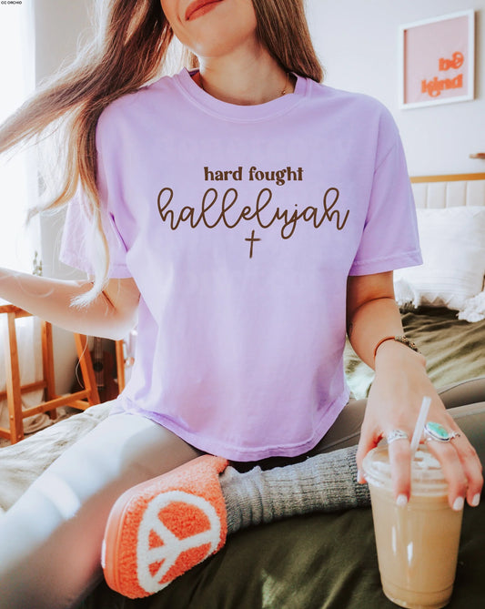 Hard Fought Hallelujah Graphic Tee