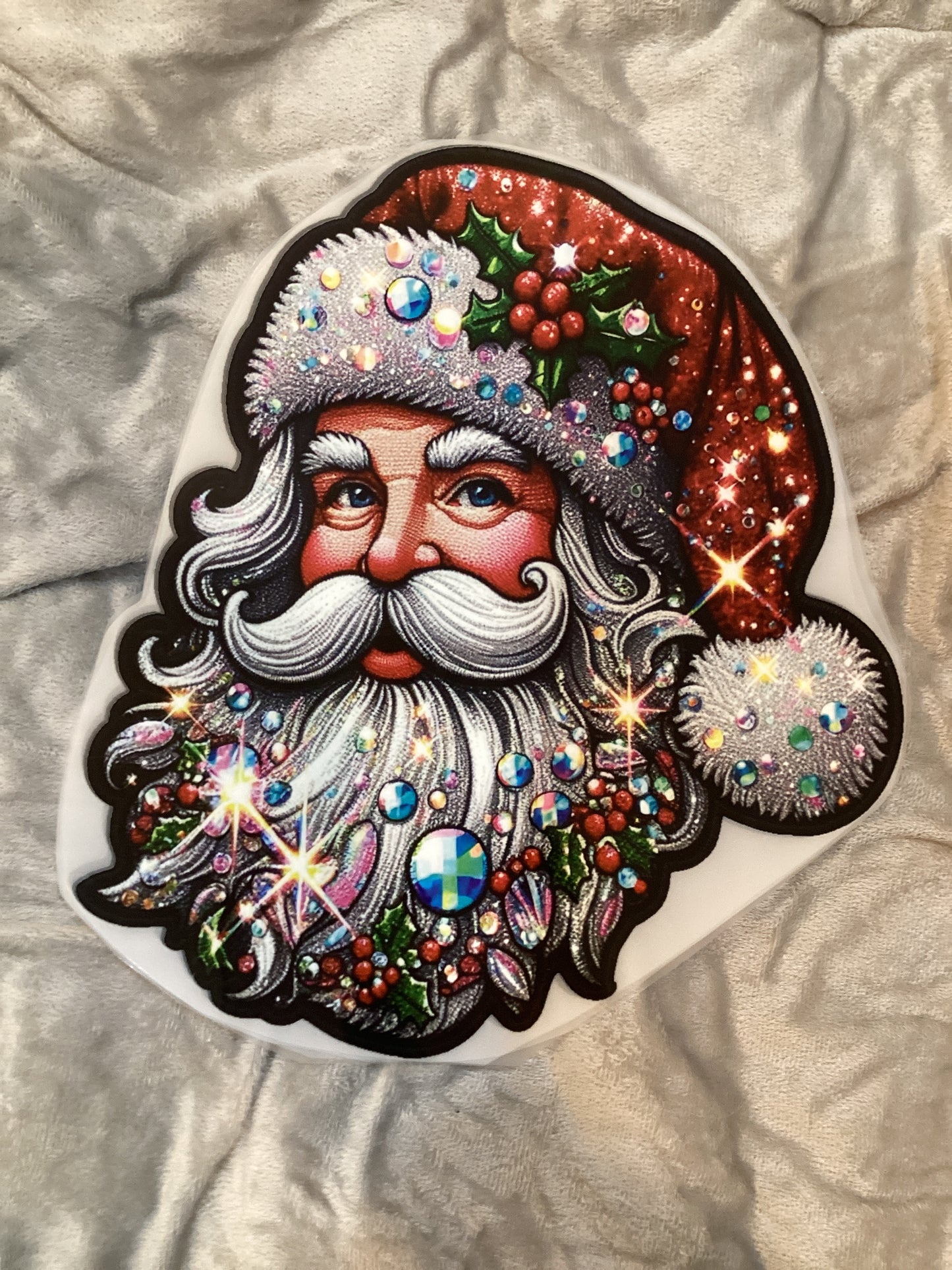Faux bling Santa