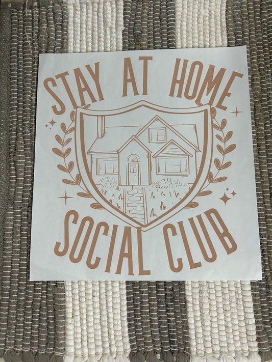 Stay at home social club