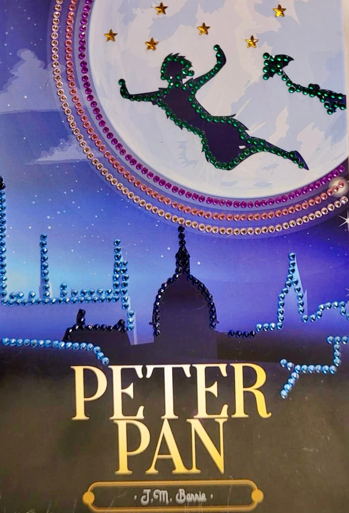 Peter Pan Rhinestone Book