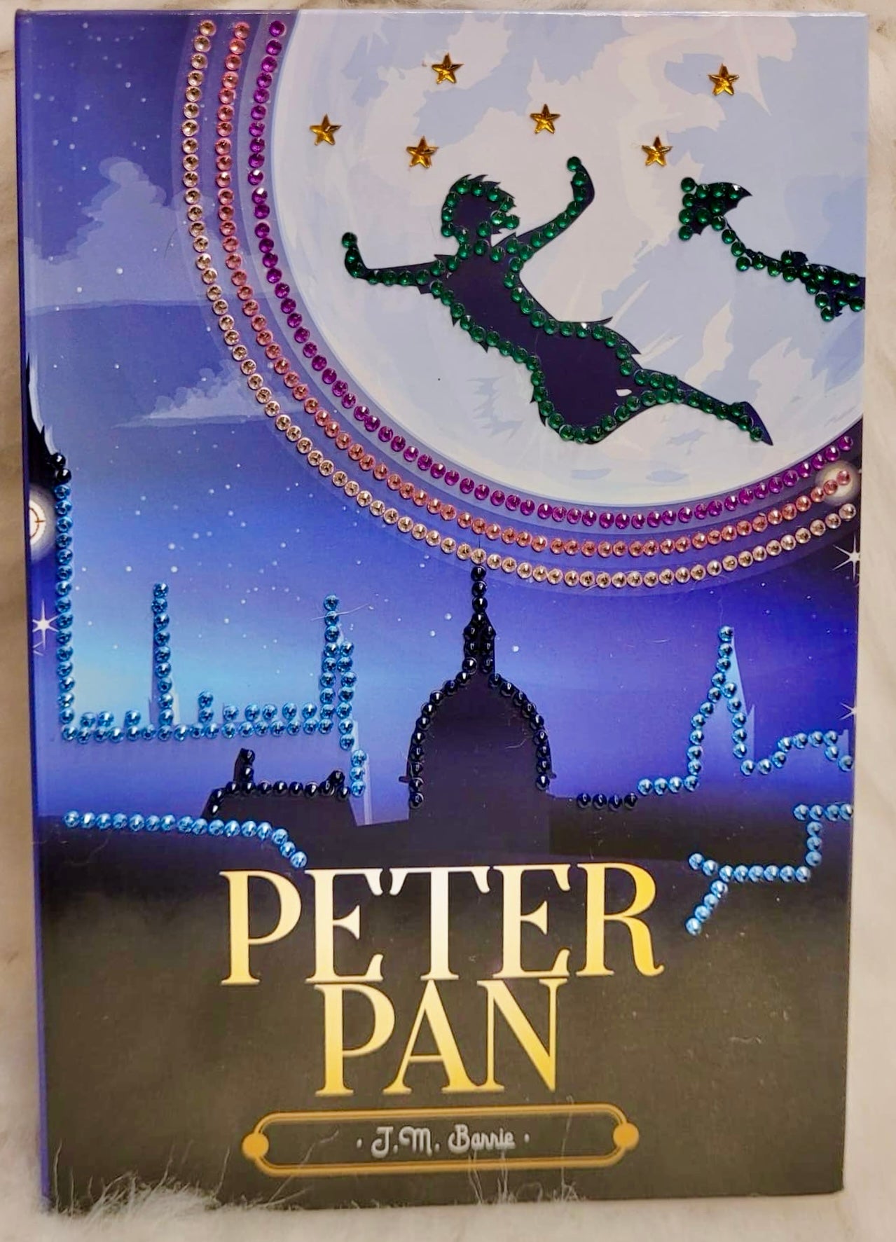 Peter Pan Rhinestone Book