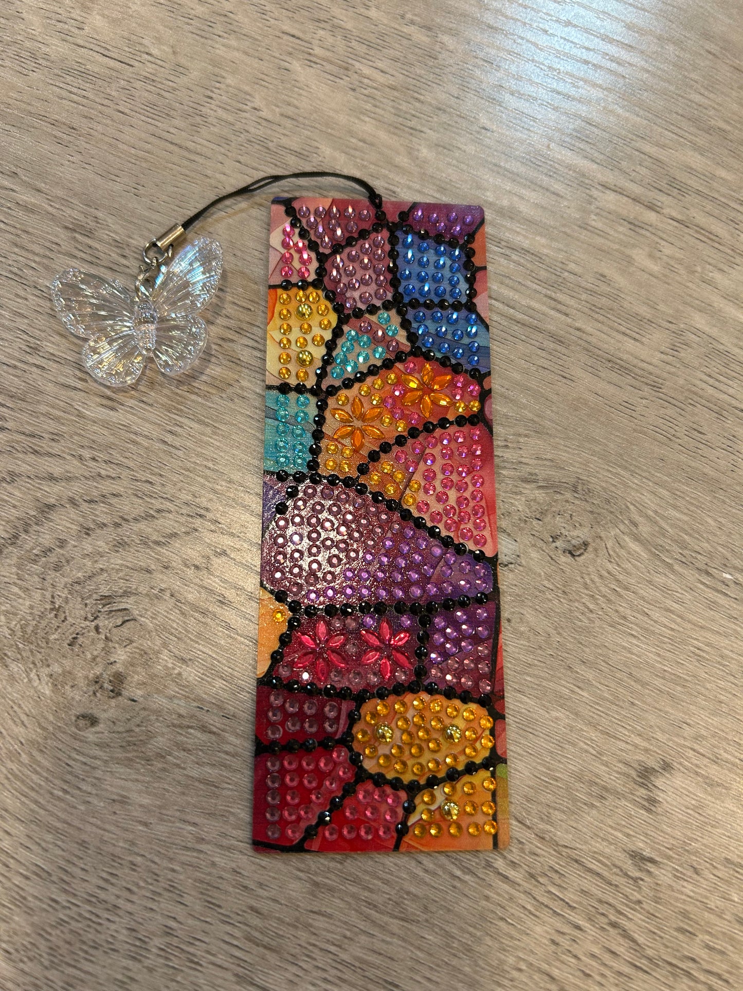 STAIN GLASS BOOKMARK