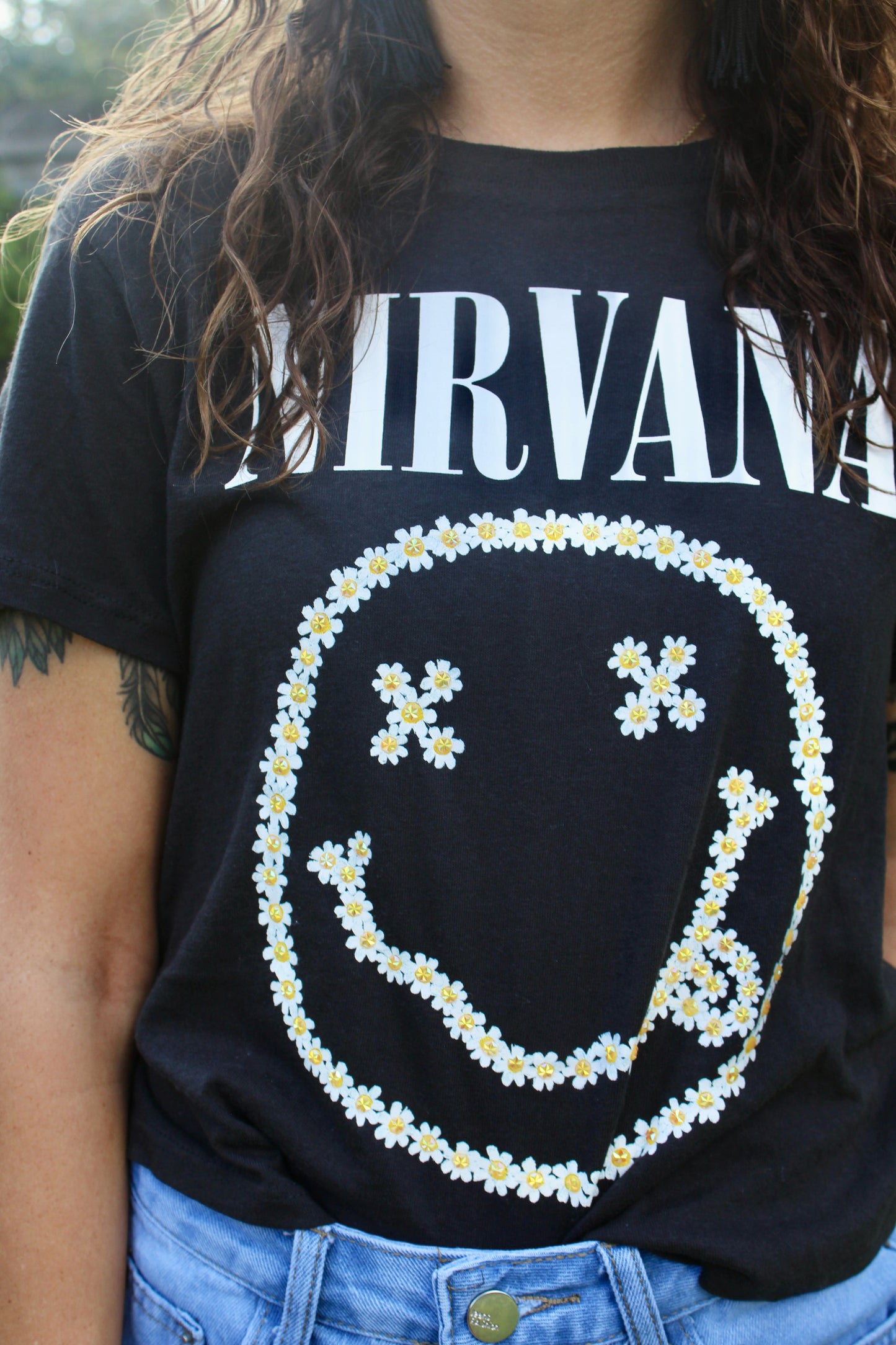 Nirvana Cropped Tee