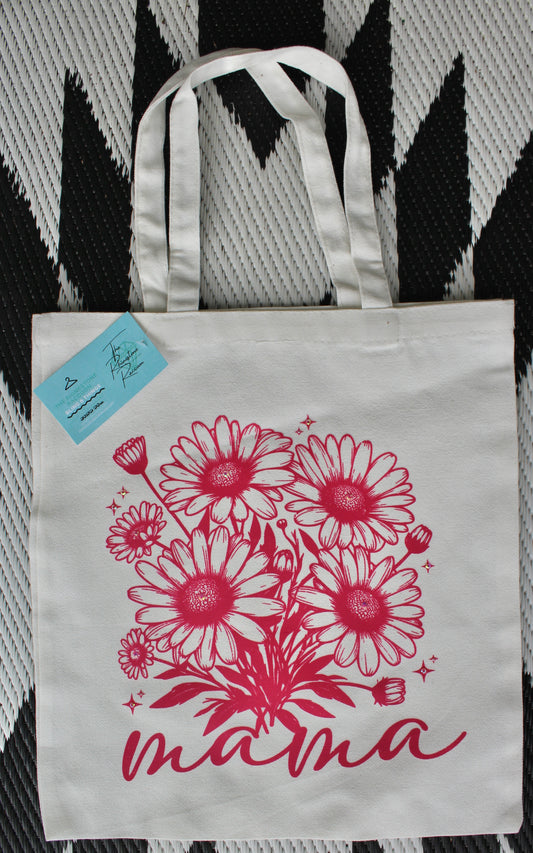 MAMA daisies tote bag