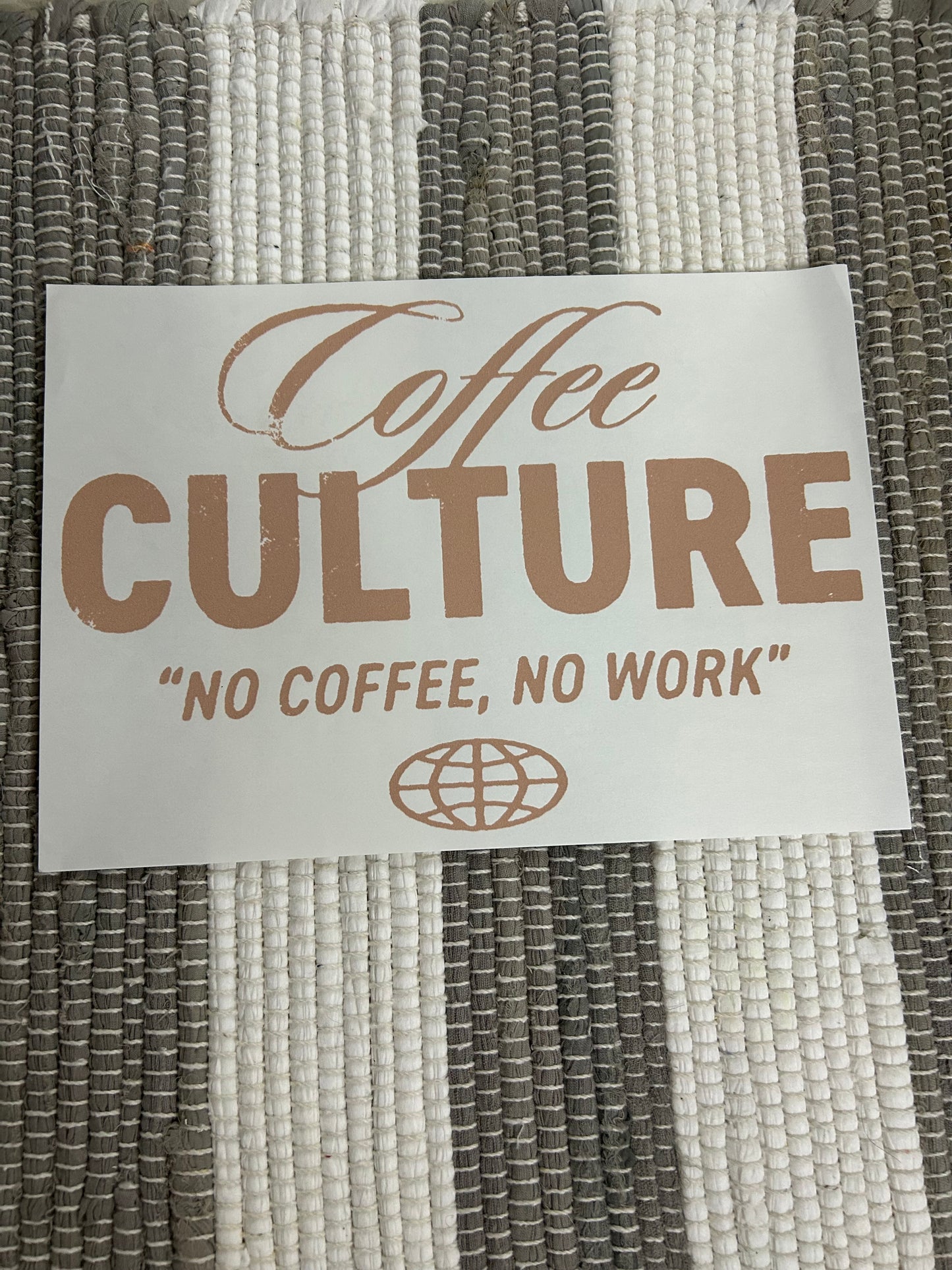 Coffee culture