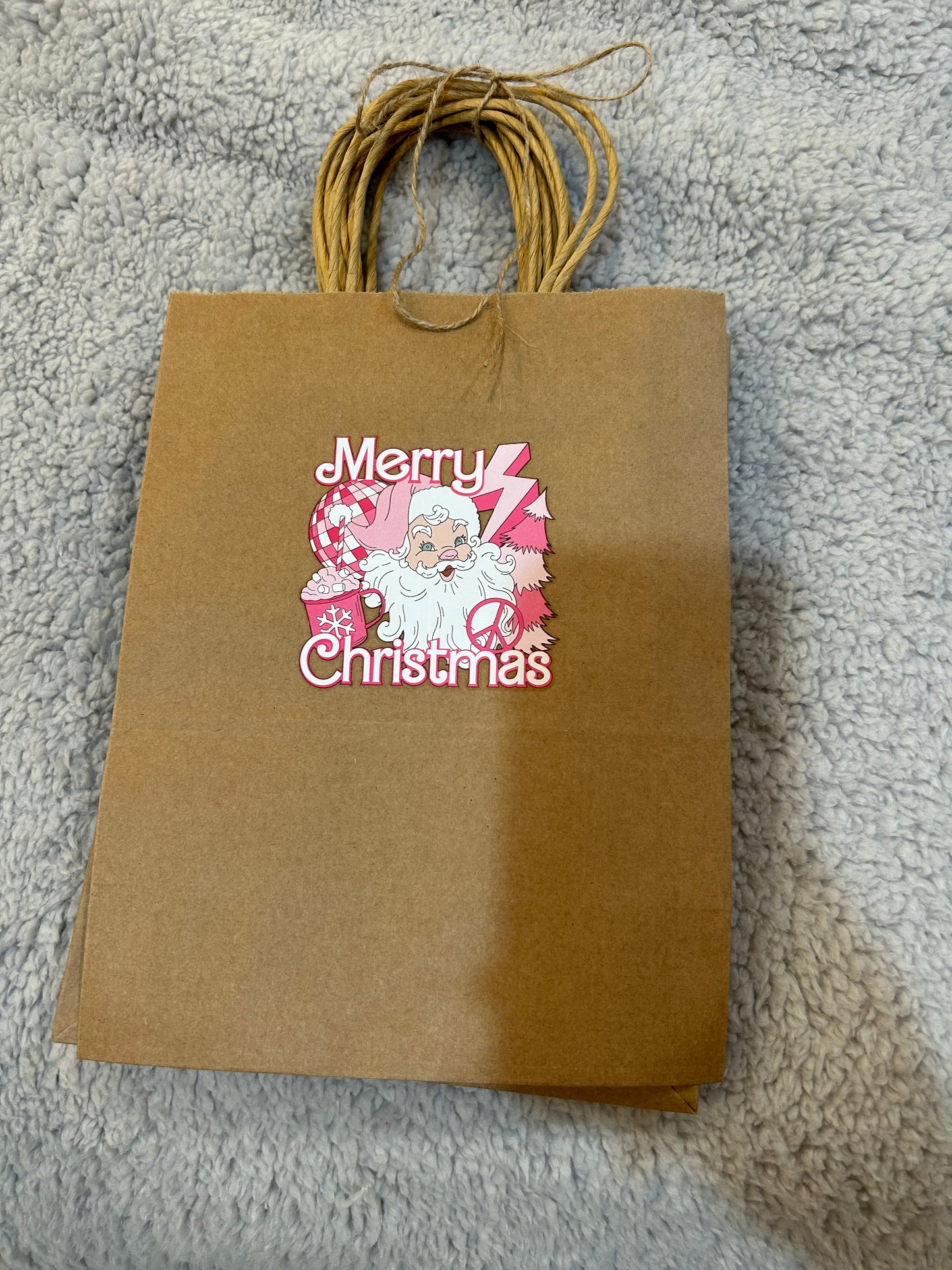 Christmas gift bags 10 pack size 10X5X15”