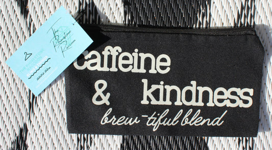 Caffeine zipper bag