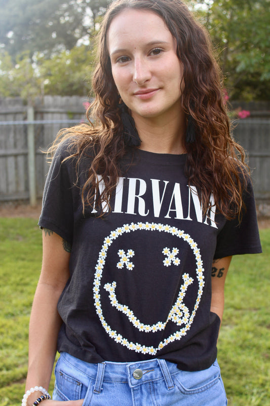 Nirvana Cropped Tee