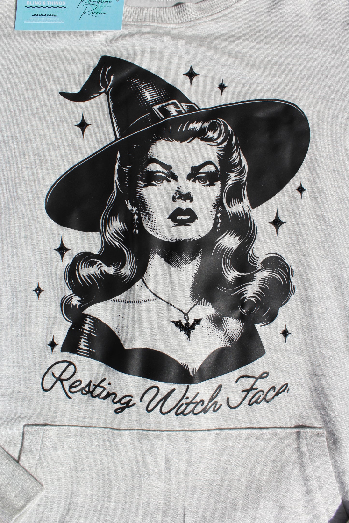 Resting witch face pull over