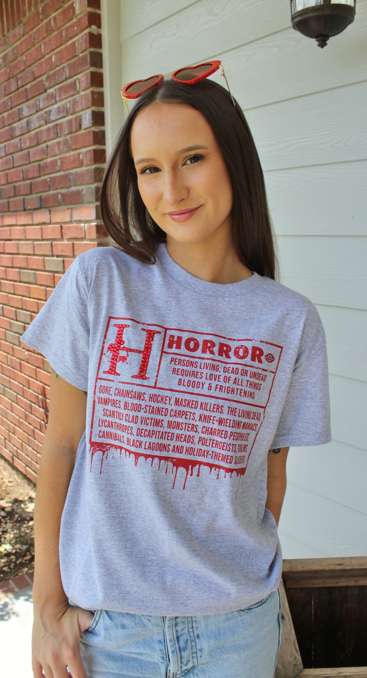 Horror Print T-Shirt