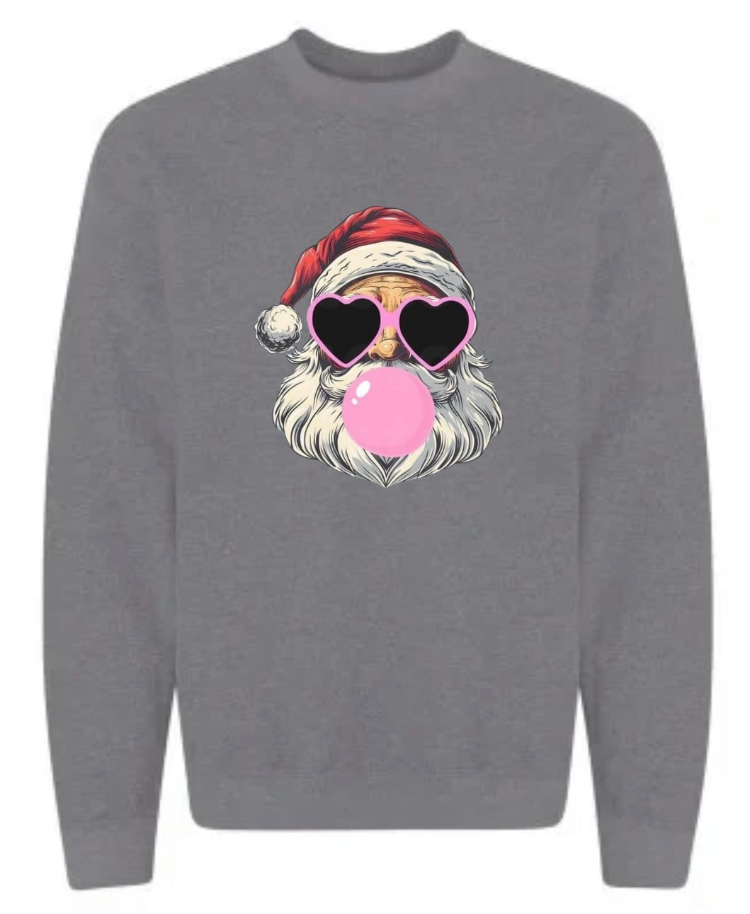 Bubble gum santa