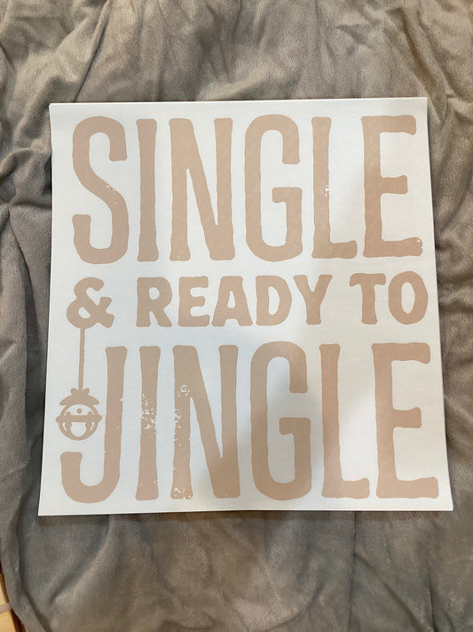 Single and ready to jingle