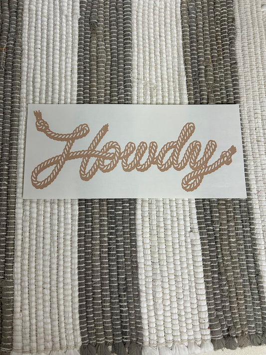Howdy rope