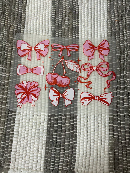 Bows and cherries