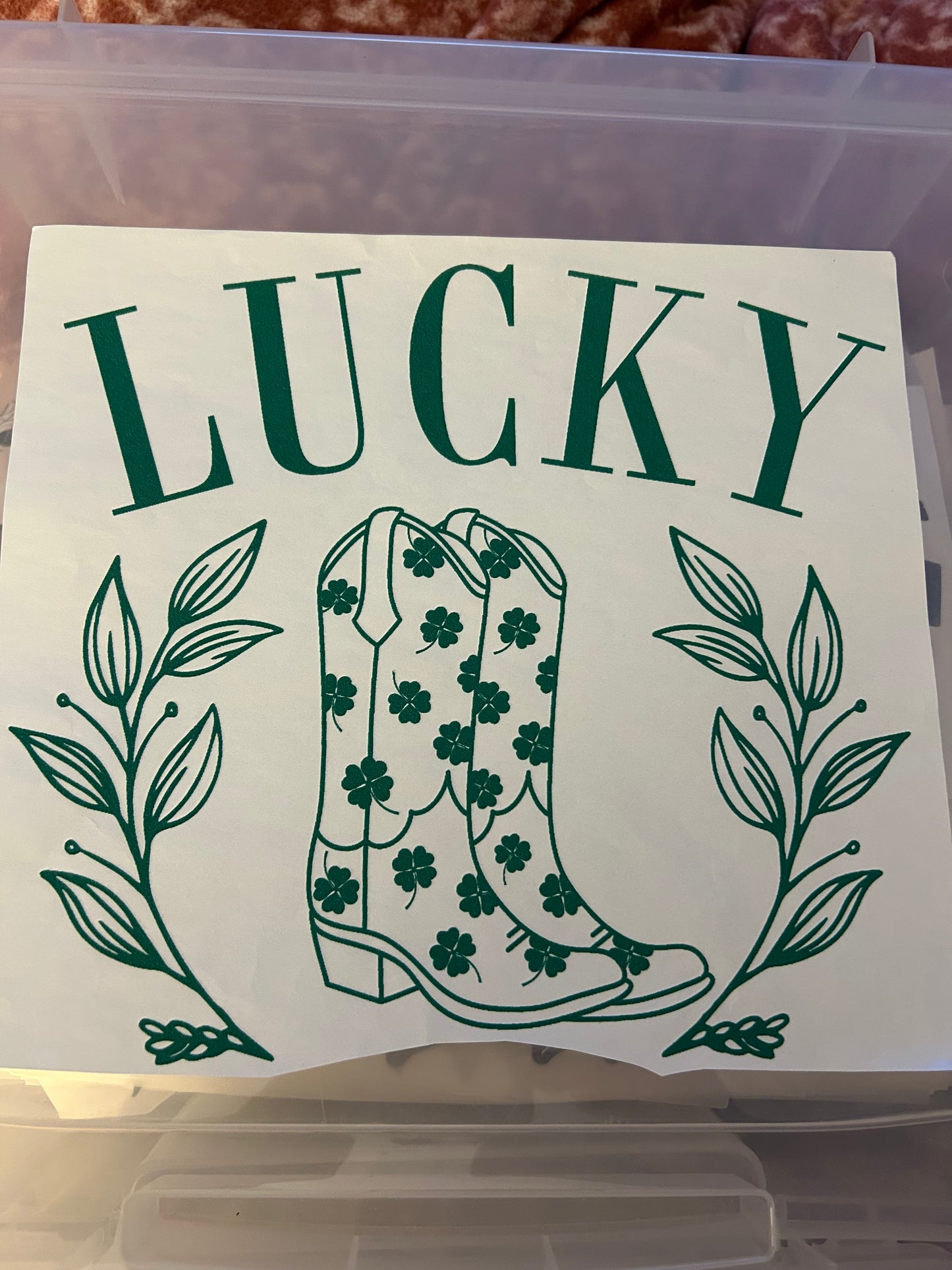 Lucky boots
