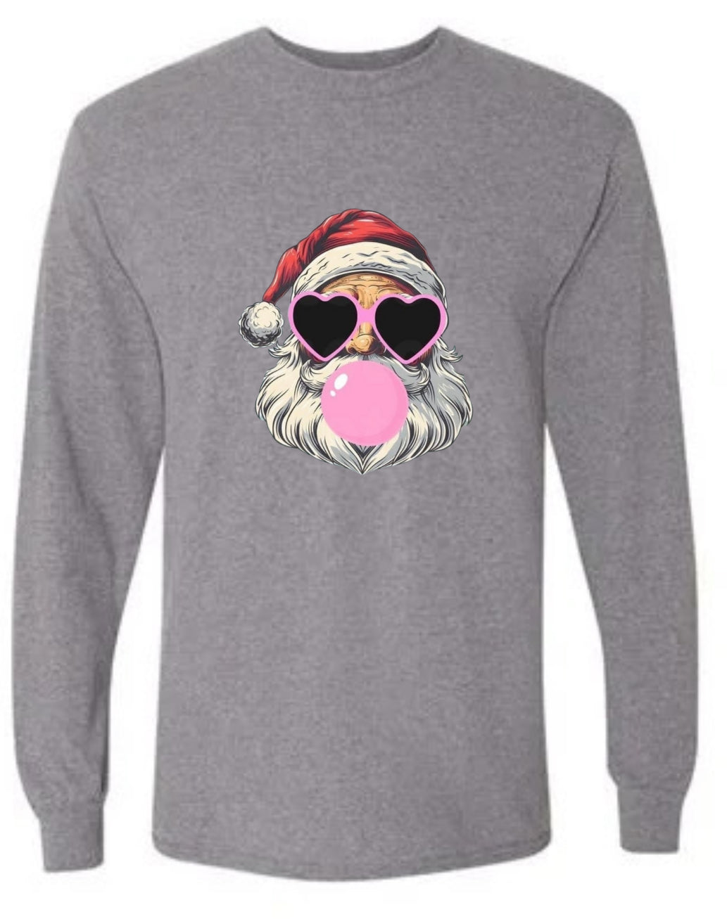 Bubble gum santa